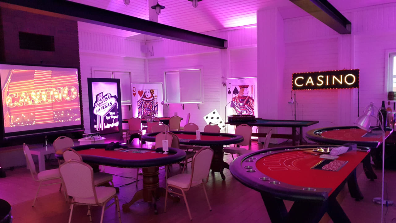 Oświetlenie dekoracyjne LED sali eventowej